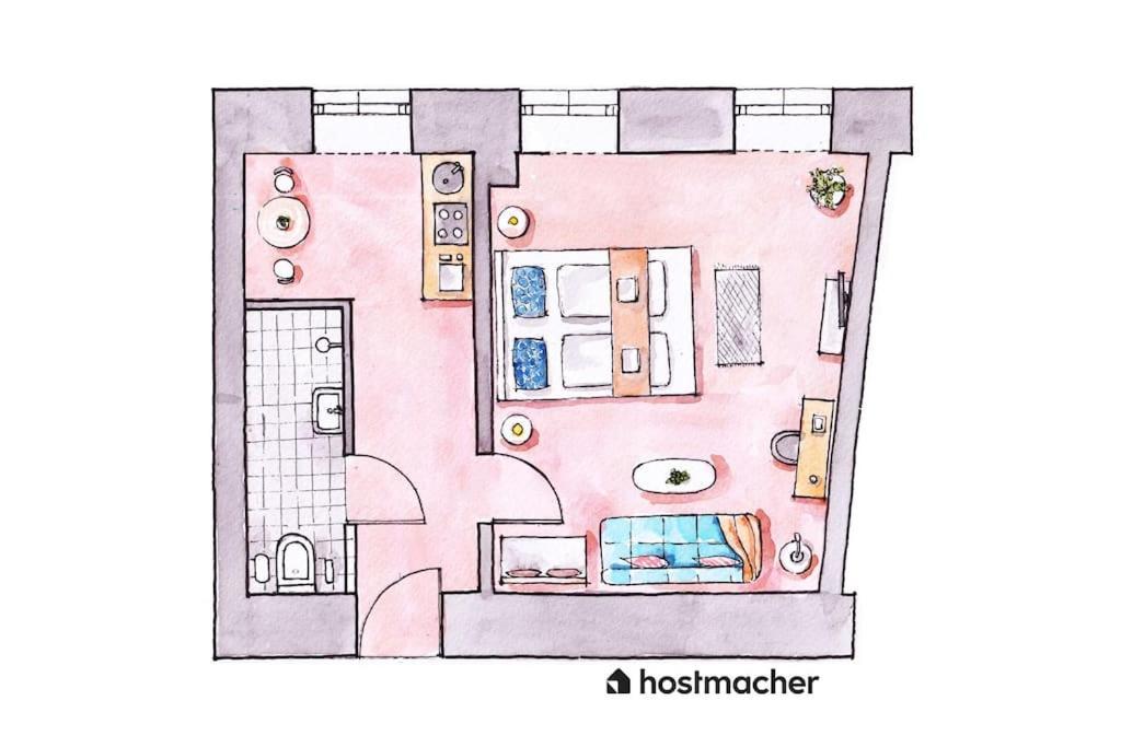 Lite 1Br Near Metro & Center By Hm Apartamento Viena Exterior foto